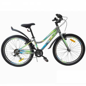 Велосипед горный Stels Navigator 420, 24", рама 12", цвет серый