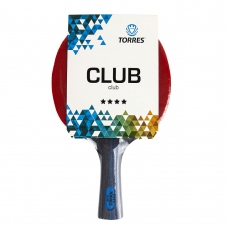 Ракетка для настольного тенниса Torres Club 4* для тренировок
