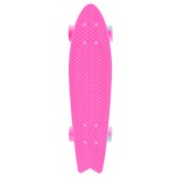 Скейтборд пластиковый Fishboard 23 pink 1/4