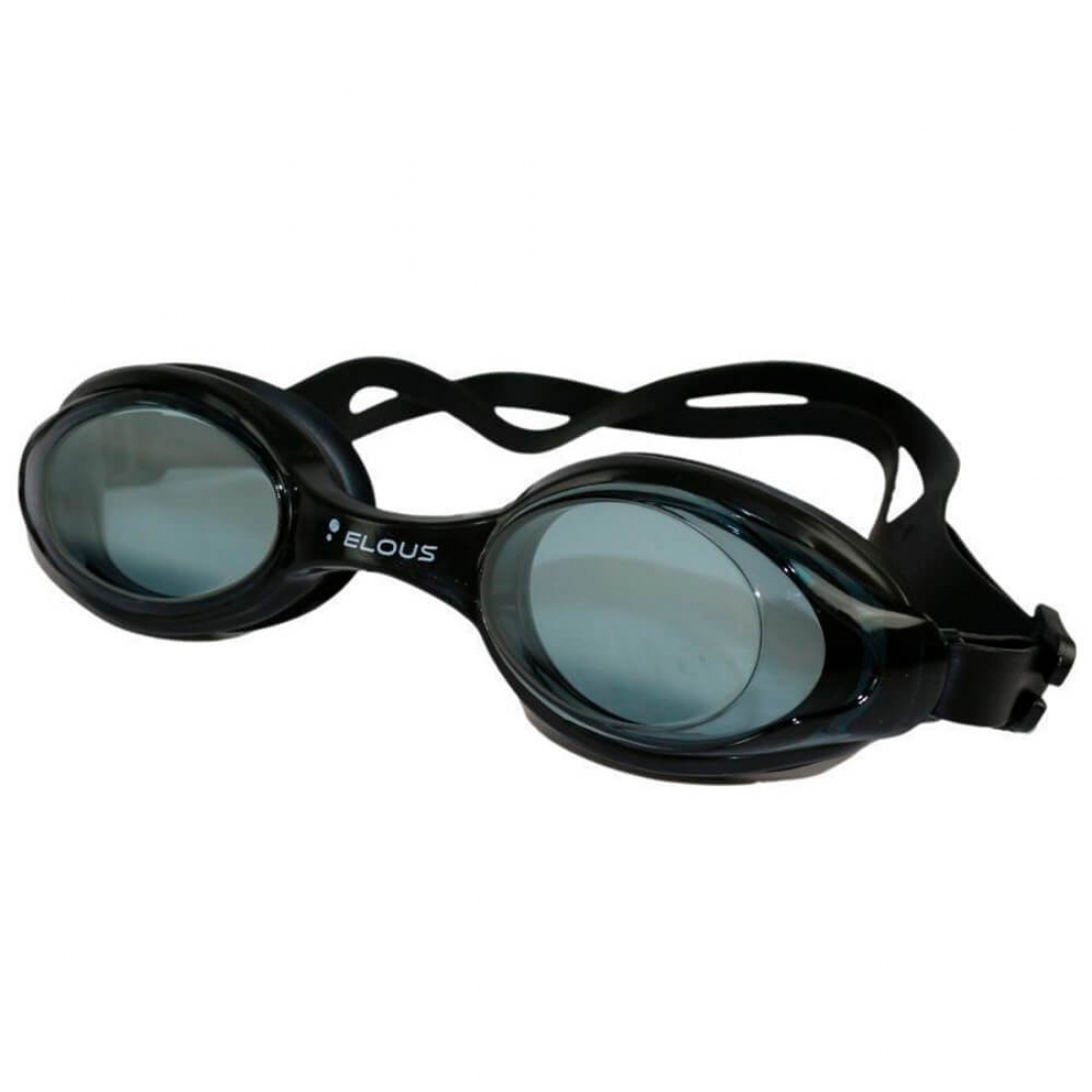 Очки для плавания Elous YG-7006, цвет черный