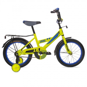 Велосипед детский Black Aqua, 16", цвет лимонный