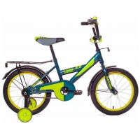 Велосипед детский Black Aqua, 16", цвет морская волна