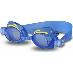 Очки для плавания Indigo G200, цвет синий
