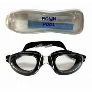 Очки для плавания Ronin POOL в футляре цв.черный