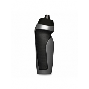 Бутылка для воды INDIGO SANDAL 625 мл, серебро-черный