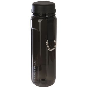 Бутылка для воды с сеточкой UZSPACE 500мл чёрный