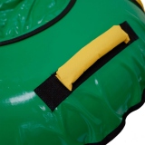 Тюбинг с камерой Ника диаметр 950мм, цвет зеленый-желтый