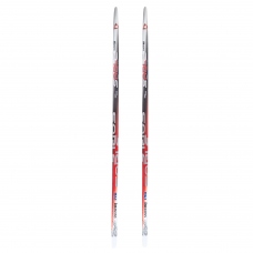 Лыжи беговые дерево-пластик STC (ЦСТ) длина 190, цвет красный