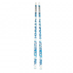 Лыжи беговые дерево-пластик STC (ЦСТ), длина 200, цвет синий