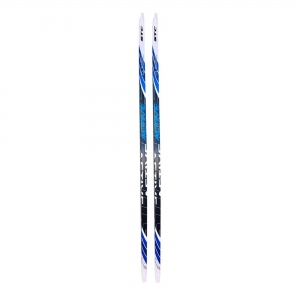 Лыжи беговые дерево-пластик STC, длина 200, Step, цвет синий
