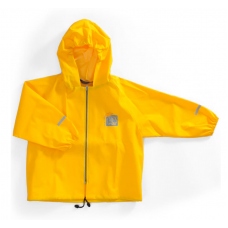 Куртка детская непромокаемая размер 104 цвет желтый