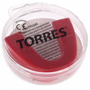 Капа Torres евростандарт термопластик цвет красный