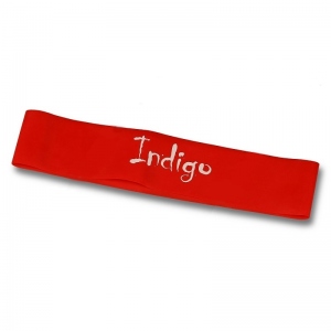 Эспандер лента замкнутая Indigo Medium 46*5*0.005cм красный
