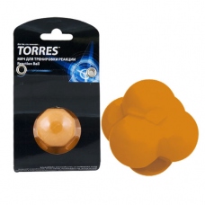 Эспандер мяч для тренировки реакции TORRES Reaction ball  D 8см., оранжевый