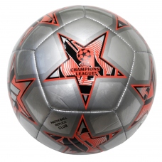 Мяч футбольный ADIDAS UCL Club, цвет серебряный, оранжевый, размер 5