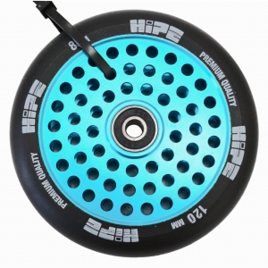 Колесо для самоката трюкового HIPE H20, диаметр 120мм, цвет синий