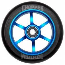 Колесо для самоката трюкового 6ST, диаметр 120, ширина 26мм (для самоката CHOPPER), голубой