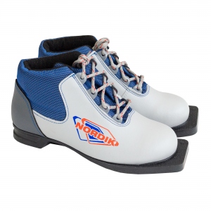 Ботинки лыжные SPINE Nordik, крепление 75мм, размер 31, цвет синий, серый