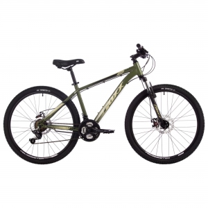 Велосипед горный FOXX CAIMAN D, 26", рама 18", цвет зеленый