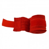 Бинт боксерский TORRES, длина 3,5м, хлопок, цвет красный