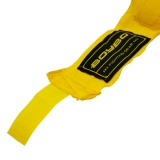 Бинты боксерские BoyBo, длина 2,5 метра, материал хлопок, цвет желтый