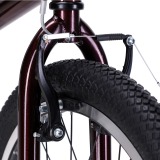 Велосипед COMIRON BMX BIG WOOHOO, 20", рама 18,7" цвет темно-красный