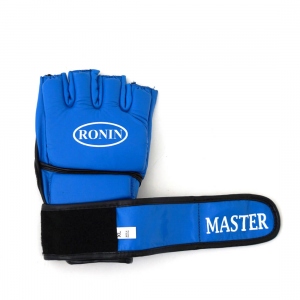 Перчатки "MMA Ronin Master" цвет синий-черный размер L 
