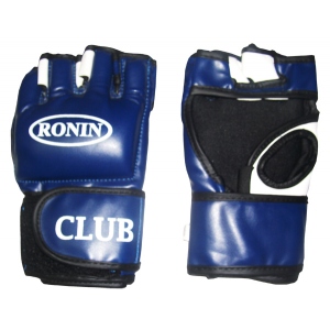 Перчатки Ronin Club MMA цвет синий-черный размер L