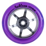 Колесо для самоката X-Treme 100*24мм 6S violet transparent