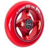 Колесо для самоката X-Treme 100*24мм Clover red