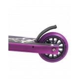 Самокат трюковой ATEOX RACE цвет фиолетовый, подшипник ABEC-7, диаметр колес 100 мм