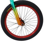 Велосипед COMIRON BMX-X7, 20", рама 20,5", цвет хамелеон металлик