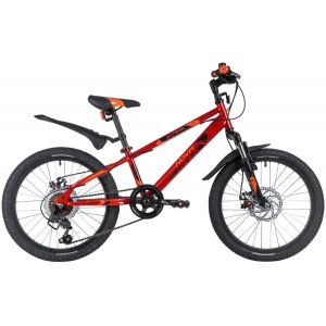 Велосипед горный Novatrack Extreme, 20", цвет красный