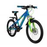 Велосипед горный Novatrack Pointer, 20", цвет синий
