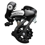 Переключатель задний Shimano Altus 7/8 скоростей, цвет черный