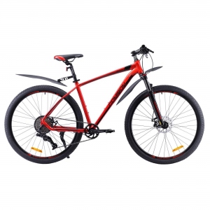Велосипед COMIRON GENESIS, 29" рама 21", цвет красный, чёрный