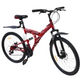 Велосипед горный KRYPTON PHANTOM, 26", рама 18", цвет красный