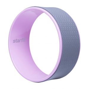 Колесо для йоги STARFIT YW-101, 32см, серо-розовый