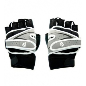 Перчатки с утяжелителями Weighter Gloves цв.черный-серый р.XL