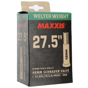 Камера велосипедная Maxxis Welter Weight 27.5X1.75/2.4 Автониппель 48 мм