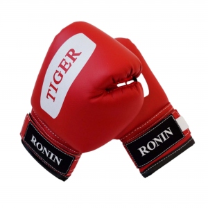 Перчатки боксерские Ronin Tiger, 6 унций, цвет красный